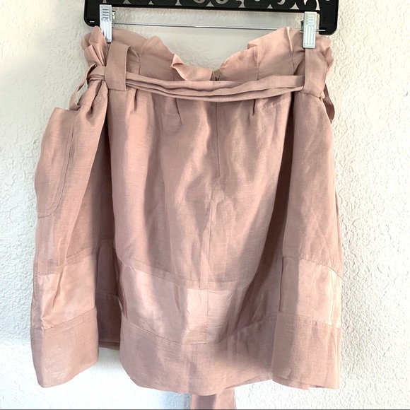 See by Chloe mauve paperbag mini skirt size 12 - Picture 5 of 6